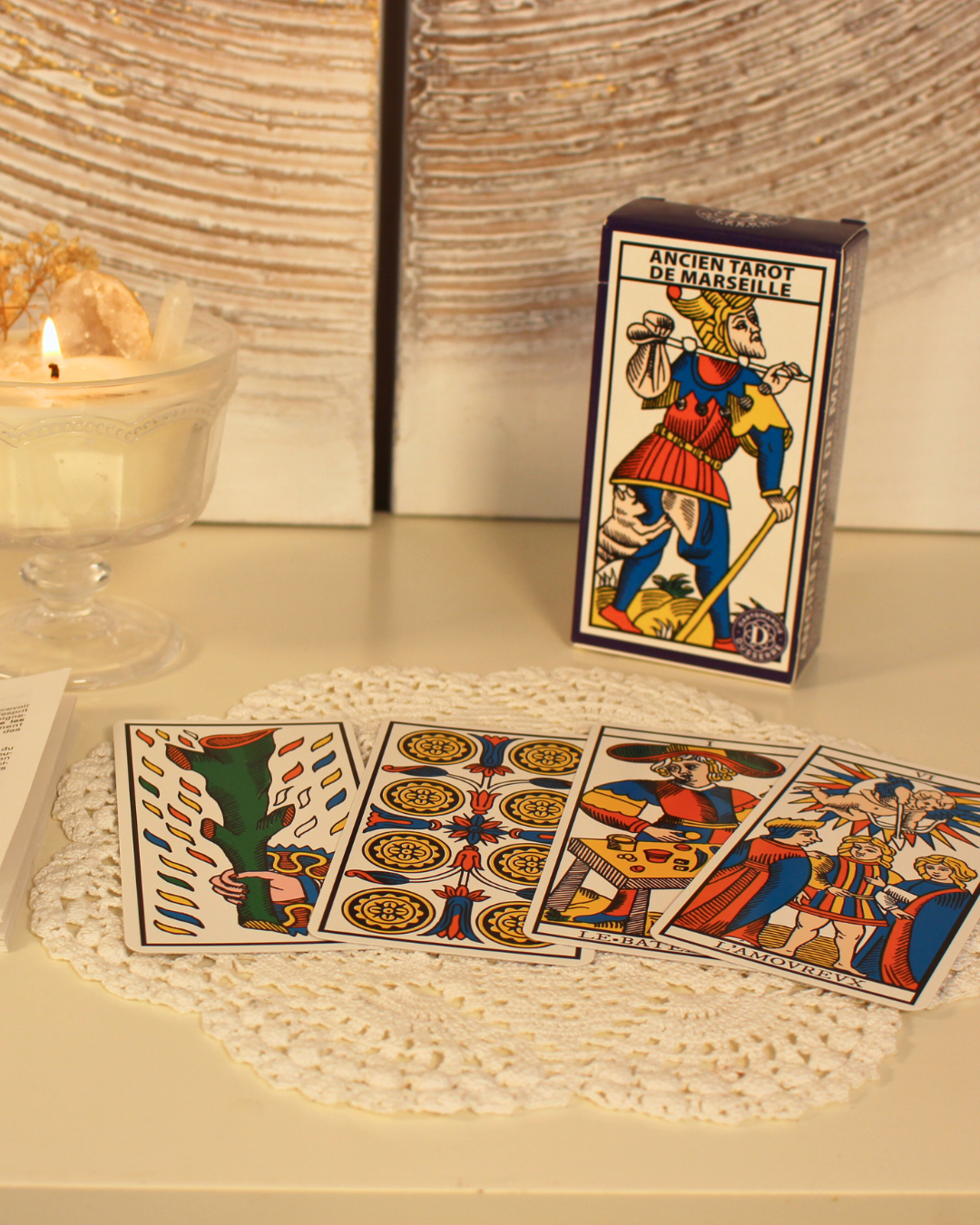 Ancien Tarot de Marseille / Jeu de Cartes Traditionnel