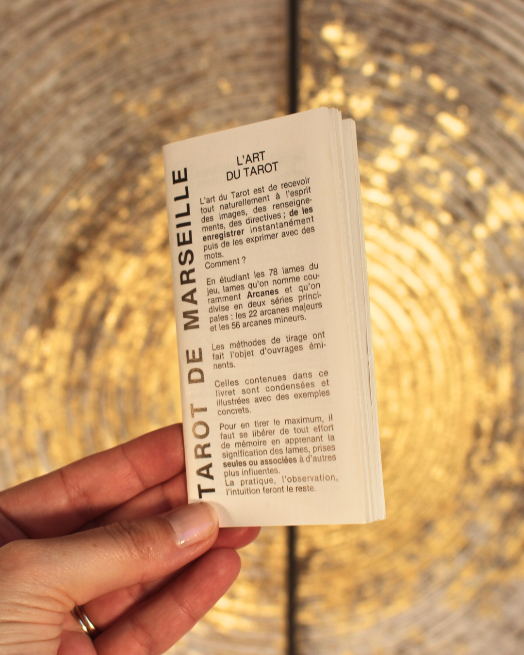 Ancien Tarot de Marseille / Jeu de Cartes Traditionnel
