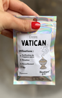 Encens du Vatican en grains, sachet 25g. Mélange de résines liturgiques pour purifier, élever et favoriser le recueillement. À brûler sur charbon auto-allumant.
