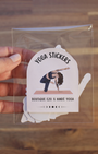 Ce lot de 13 stickers holographiques illustrés autour de l’univers du yoga est né d’une belle collaboration entre Boutique Ezo et Hinde yoga.