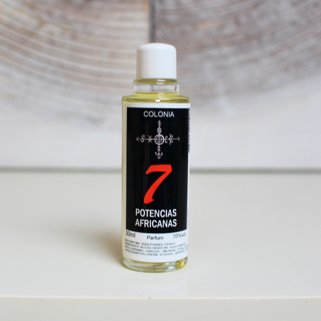 La Lotion Magique Haïtienne 7 Potencias Africanas est une lotion rituelle traditionnelle conçue pour aider à la réalisation de vœux. En suivant un rituel spécifique, cette lotion favorise la concrétisation de vos désirs.
