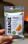 Orange bio séchée en morceaux, 10g / 20g / 30g. Énergie solaire et vibrante. Idéal rituels de prospérité, chance, joie, abondance et motivation.