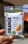 Orange bio séchée en morceaux, 10g / 20g / 30g. Énergie solaire et vibrante. Idéal rituels de prospérité, chance, joie, abondance et motivation.