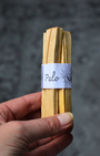 Palo Santo du Pérou (Bursera graveolens), lot de 3 bâtons 90-110mm. Bois sacré purifiant. Idéal nettoyage énergétique, méditation et connexion spirituelle.